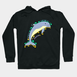 bubbly dolphin Hoodie